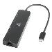 USB-C TO ETHENET 2.5G ADAPTER RJ-45 NETWORK HUB DONGLE 3XUSB-A