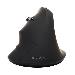 Wireless  Mouse - Mw400l - Left Hand 2.4GHz Vertical Ergonomic Mouse - Black - USB