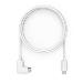 6FT USB-C TO USB-C 90-DEGREE CABLE CHARGE AND DATA WHITE