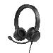 Headset - Hs-200 - USB Stereo 3.5mm - Wired - Black