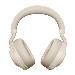 Headset Evolve2 85 MS - Stereo - USB-A / BT / 3.5mm - Beige - with Desk Stand