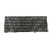 Notebook Keyboard - 81 Keys - Single Point Non Backlit  - Russian For Latitude 7300