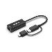 Cable Gender Changer USB3.0 / USB-c Black