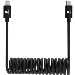 Spiral Charging Cable - USB C To Lightning - 0.8m