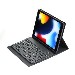 Slim Combo Keyboard Case With Detachable Keyboard - Bluetooth - 10.2in - For iPad 7/8/9 Gen - Qwerty Uk