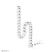 Cable Spine - Modular Vertebrae - Magnetic Fixture - Universal - White