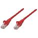 Patch Cable - Cat5e - UTP - 350MHz - Snagless - Molded - 5m - Red