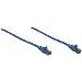 Patch Cable - CAT6 - UTP - Molded - 10m - Blue