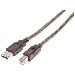 Repeater Cable USB 2.0 A Male -> B Male 11m
