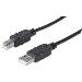 Hi-speed USB Device Cable A Male / B Male 4.5m Black