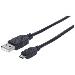 Hi-speed USB Device Cable A Male / Micro-b Male 3m Black