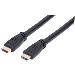 High Speed HDMI Cable Cl3 Arc 3D 4k Male Shielded Black 10m