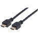High Speed HDMI Cable Cl3 Arc 3D 4k Male Shielded Black 3m