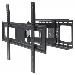 Universal Flat-panel Tv Full-motion Wall Mount Single Arm Supports One 37in To 70in Television Up To 50 Kg