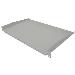 Cantilever Shelf 19in Grey 1u 2-point Front Mount 350mm