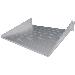 Fixed Shelf - 19in - 2U - 2-Point Front Mount - 400 mm Depth - Vented - Grey