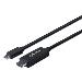 Mini DisplayPort Male to HDMI Male Cable,2m Black
