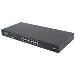Gigabit Ethernet Poe+ Switch 16 Port With 2 Sfp Ports And LCD Screen