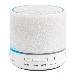 Led Bluetooth Speaker - Microsd Reader Aux White - 3w