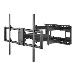 Heavy-Duty Large-Screen Full-Motion TV Wall Mount Holds one 60in to 120in TV up to 12 kg