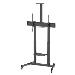 TV Cart - 1 TV - Tilt/Height-Adjustable - 60 to 120in - Black
