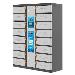 Charging Kiosk for Phones - 16-Compartment - USB-C - 500 W