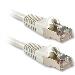 Patch Cable - CAT6a - S/ftp Pimf Lsoh -  White -  1m