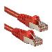 Patch Cable - CAT6a - S/ftp Pimf Lsoh - Red - 3m
