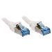 Network Patch Cable - CAT6a - S/ftp - White - 3m