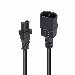 Extension Cable - Iec C14 To Iec C7 - 1m