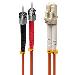 Network Patch Cable - Fibre Optic - Lc-st Om2 50/125 - Orange - 40m