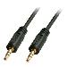 Audio Cable Premium - 3.5mm Jack To 3.5mm Stereo Jack - 15m - Black