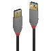Extension Cable - USB Typea Male To A Female - Anthraline - Black - 50cm