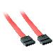 Cable Internal Sata3 - 2 X 7 Pin SATA Female Plug - Red- 0.7m