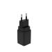 Qc3.0 Quick Charging Adaptor 1.2m Dual Type-c Cable Black For Scanpal Eda10a/52/56/57
