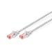 Patch cable - CAT6 - S/FTP - Snagless - Cu - 30m - grey