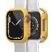 Apple Watch Series 8 and Apple Watch Series 7 Case EclIPSe Series with Screen Protector - 45mm - Upbeat (Yellow)