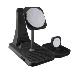 Zens 4-in-1 Modular Wireless Station Incl Wall Charger-black