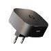 Zens Wireless Charging Adapter Eu Type C + 18w USB-c-black