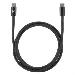 Cable - USB C / USB C - 2M 100W - Soft Bag