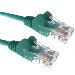 15M GREEN RJ45 CAT5E UTP STR/FLUSH MOULDED/24AWG