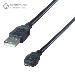 2M USB2 ANDROID CHARGE/SYNC A MALE TO B MICRO MHL MALE
