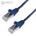 Stranded Snagless Network Cable 0.5m Rj45 CAT6a Sstp Blue