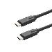 USB 3.1 Connector Cable Type C Male to Type C Male - SuperSpeed 10Gbps IF Certified 1m