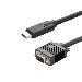 USB 3.1 Connector Cable Type C male to VGA male 2m
