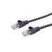 0.3M PURPLE RJ45 CAT6 UTP STR/FLUSH MOULDED/24AWG