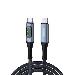 Ledee - Cable - USB-4 (USB-c) 48v/5a 1.5m E-mark 240w 40 Gbps