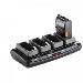 QUAD PRINTER DOCKING STATION FOR 4 X SPP-R200III INCL PWR REQ