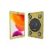 Magnetic Splash-proof Case With Metal Mountng Plate For iPad Yellow
