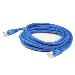 Network Patch Cable Cat5e - Rj-45 (male) To Rj-45 (male) - Utp Snagless - Blue - 1m